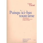 Image links to product page for Puisqu'ici-bas toute âme arranged for Two Flutes and Piano